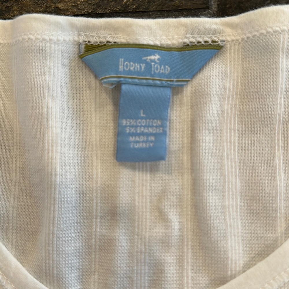 Snap front. White